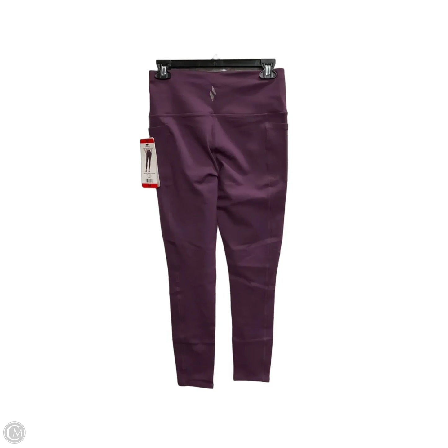 Athletic Leggings By Skechers In Purple, Size: M