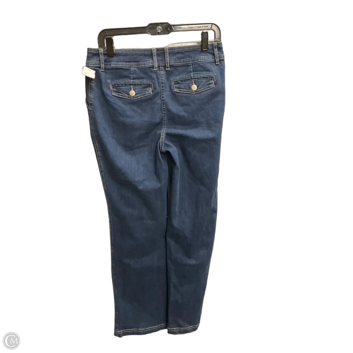 Jeans Boot Cut By Christopher And Banks In Blue Denim, Size: 6