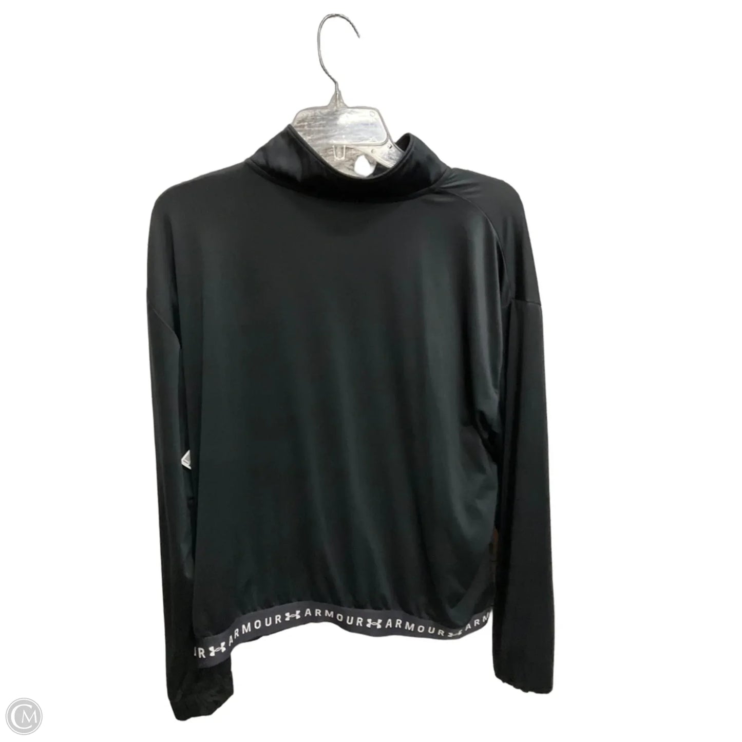 Athletic Jacket By Under Armour In Black, Size: L
