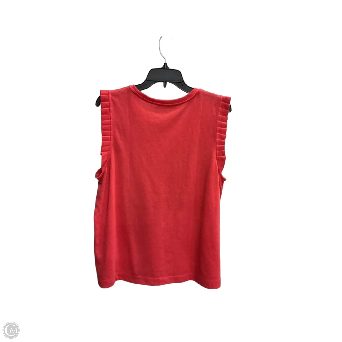 Top Short Sleeve By Loft In Pink, Size: Xl