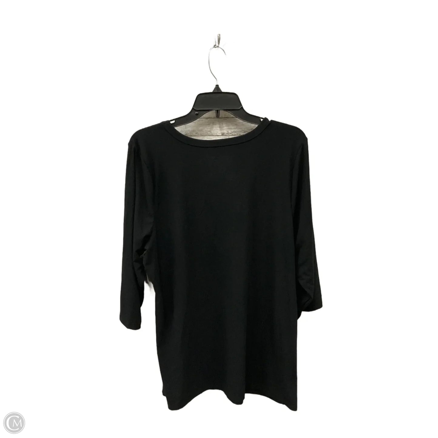 Top Long Sleeve By Torrid In Black, Size: 3x