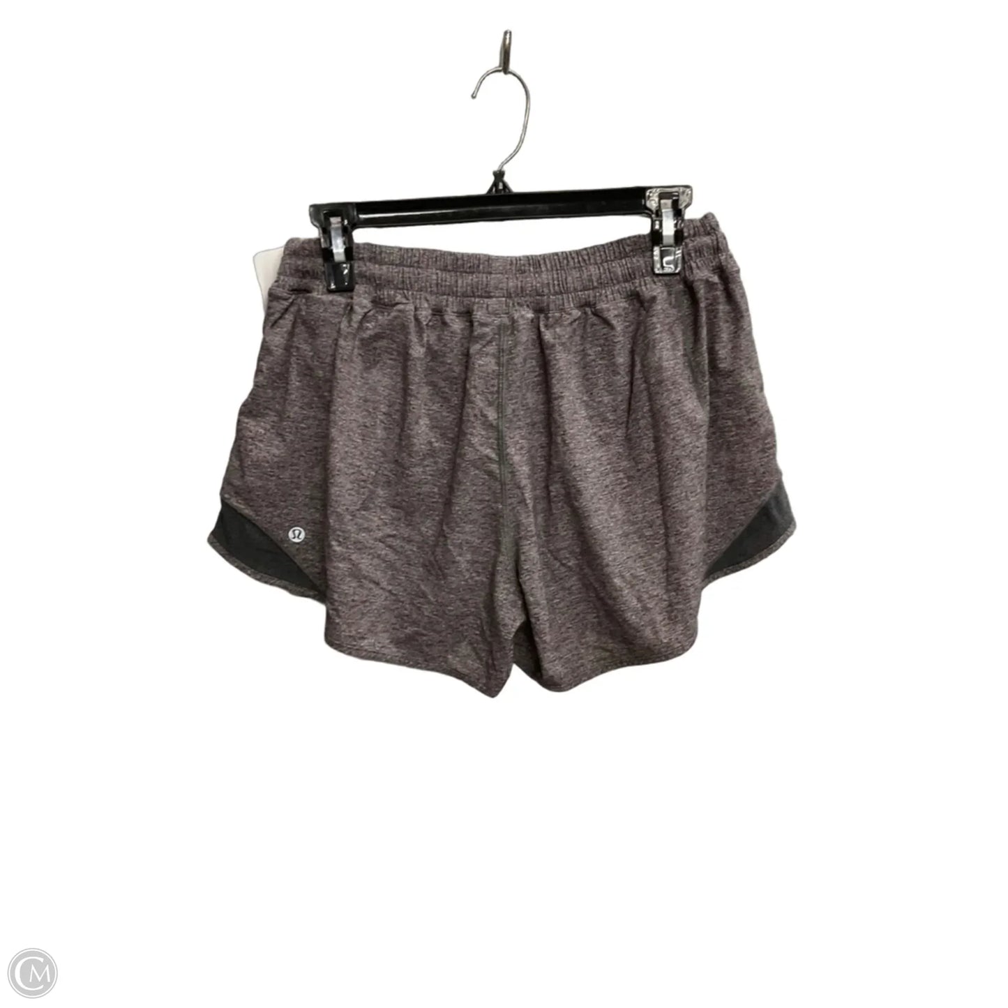 Athletic Shorts By Lululemon In Grey, Size: L