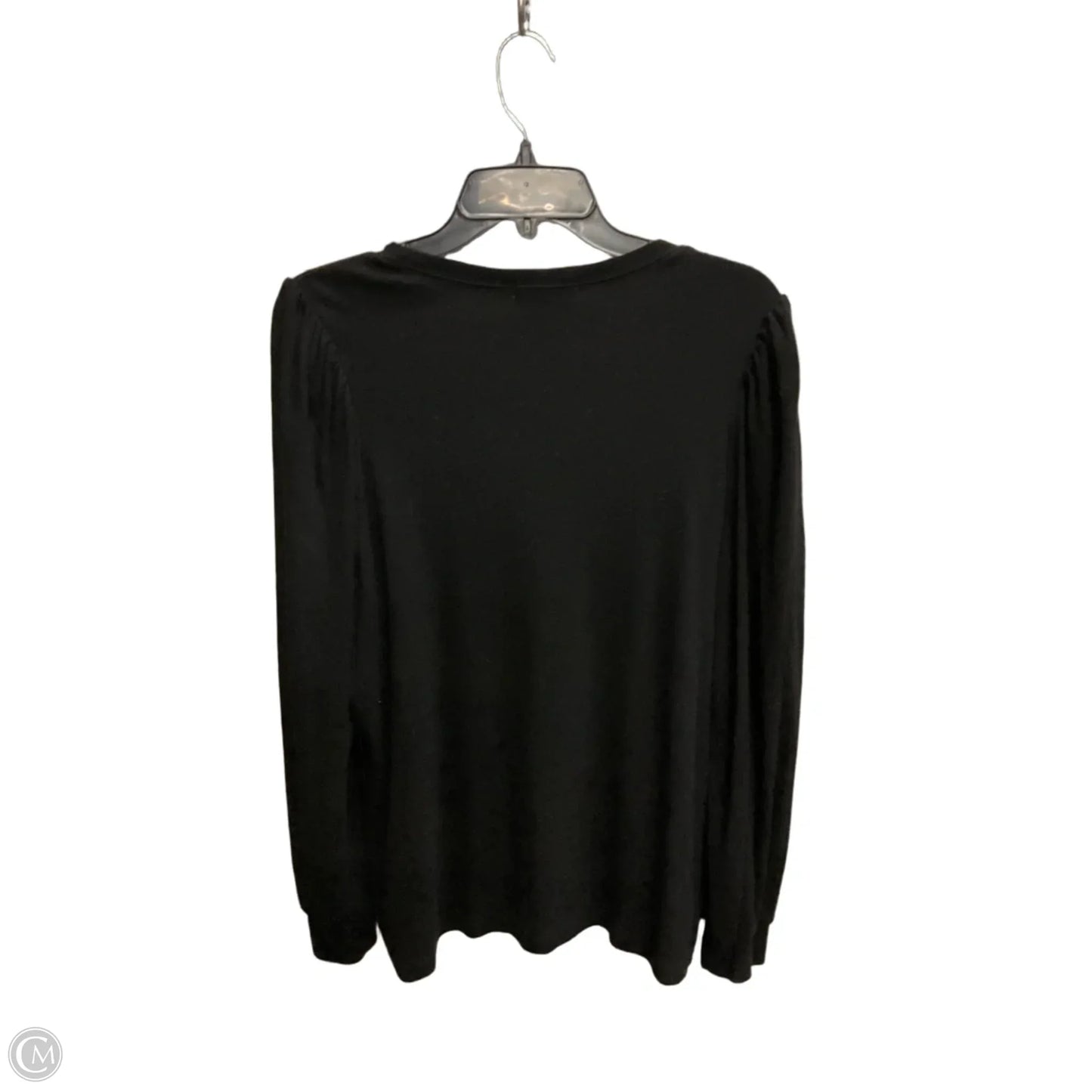 Top Long Sleeve Basic By Marine Layer In Black, Size: Xl