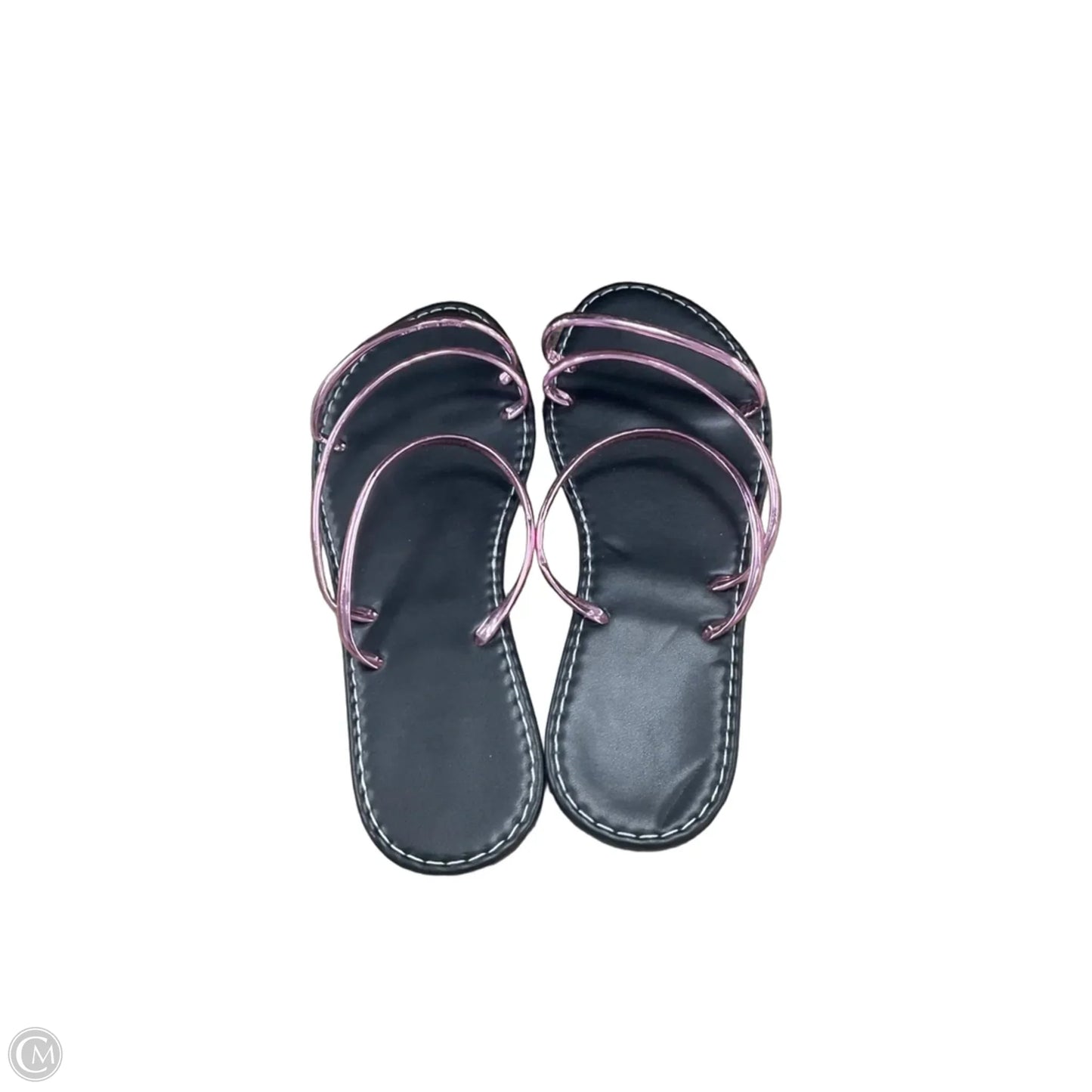 Sandals Flats By Clothes Mentor In Pink, Size: 6