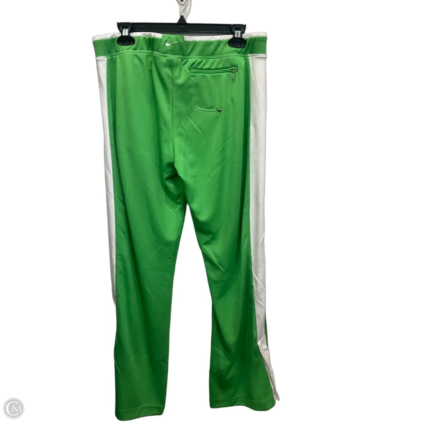 Athletic Pants By Nike Apparel In Green, Size: L