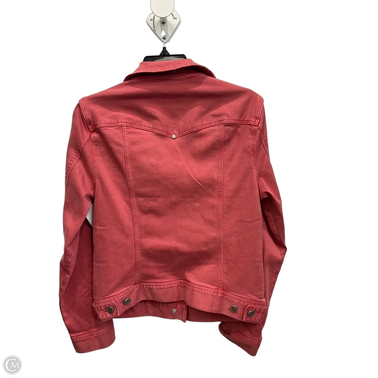 Jacket Denim By Liverpool In Red Denim, Size: S