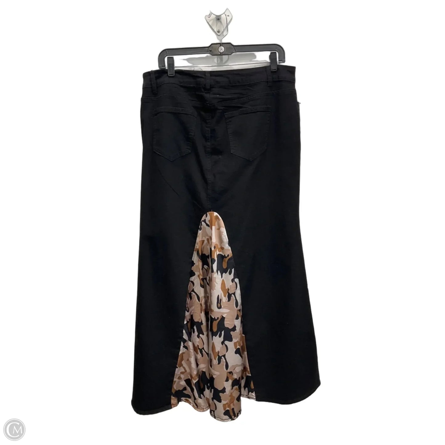Skirt Maxi By Ashley Stewart In Black, Size: 14