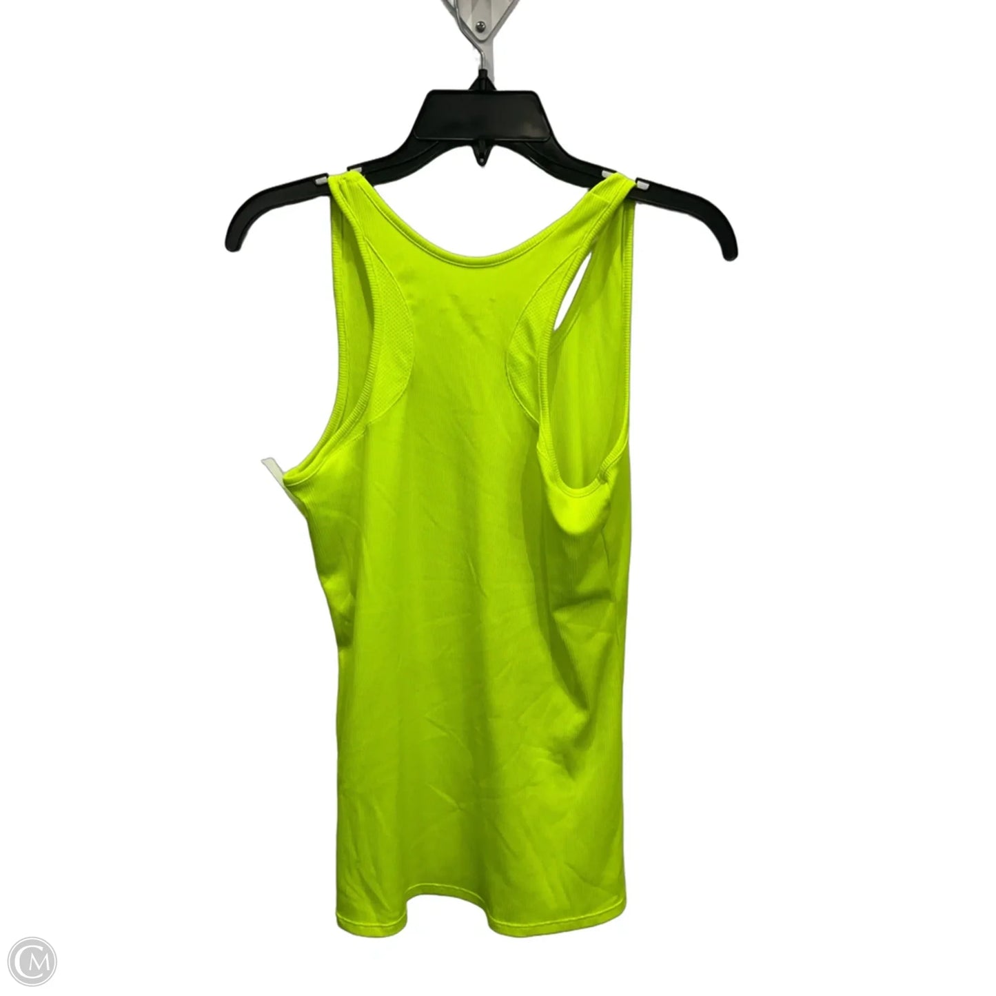 Athletic Tank Top By Under Armour In Yellow, Size: L