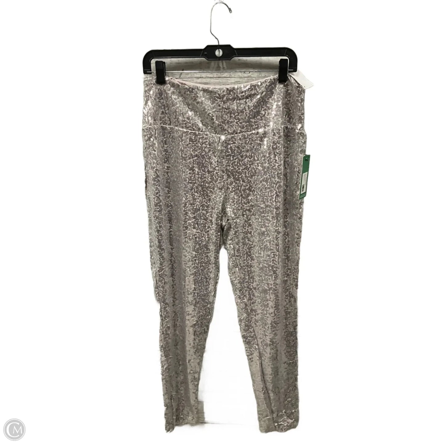 Pants Dress By Clothes Mentor In Silver, Size: Xl