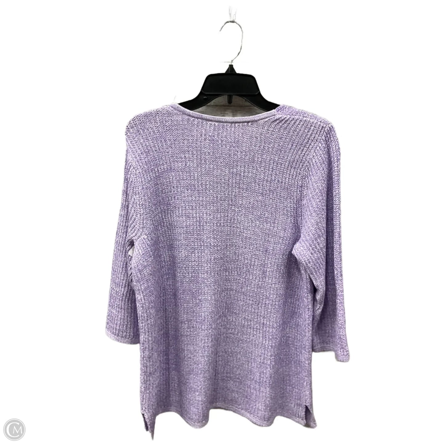 Sweater By J. Jill In Purple, Size: L