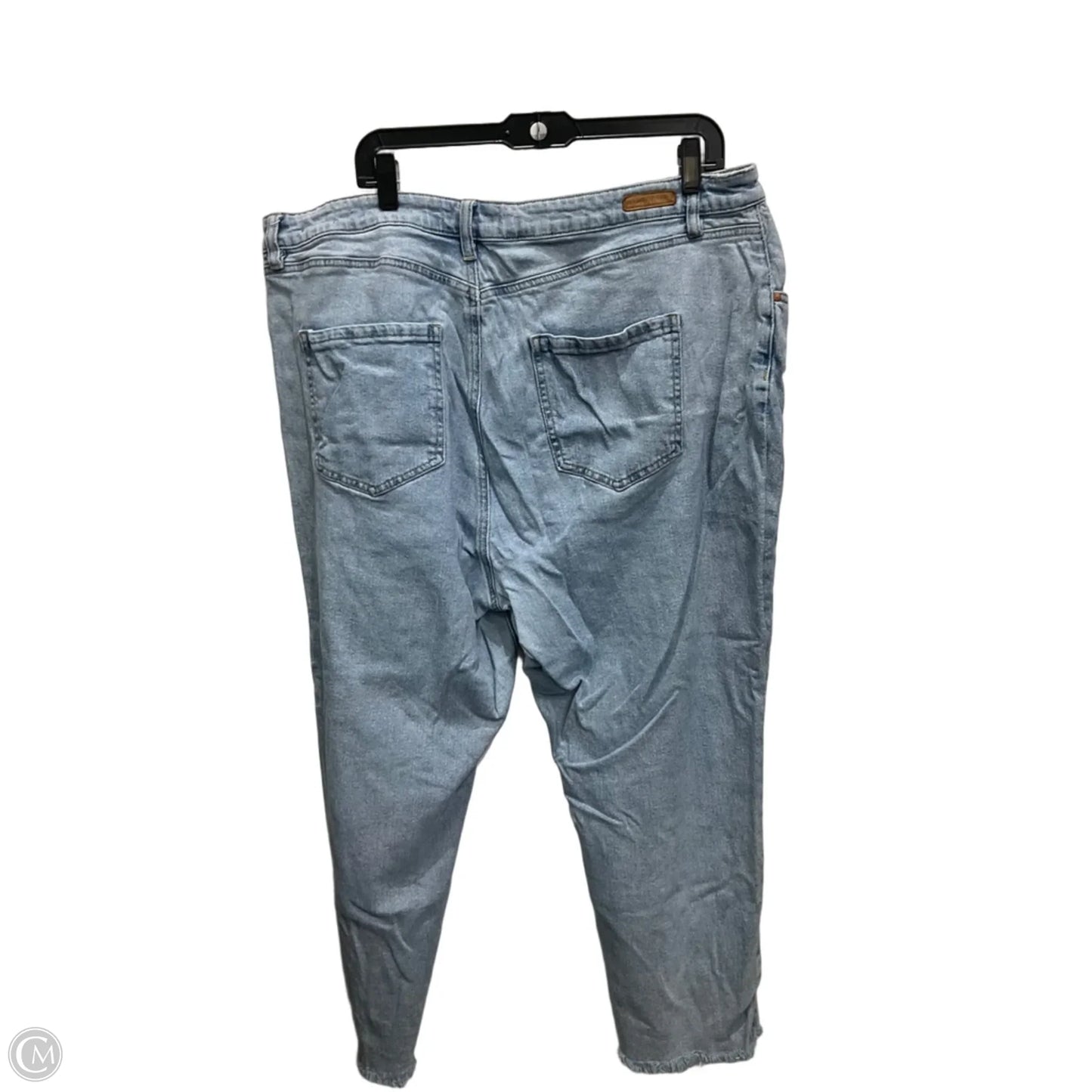 Jeans Straight By Sanctuary In Blue Denim, Size: 18