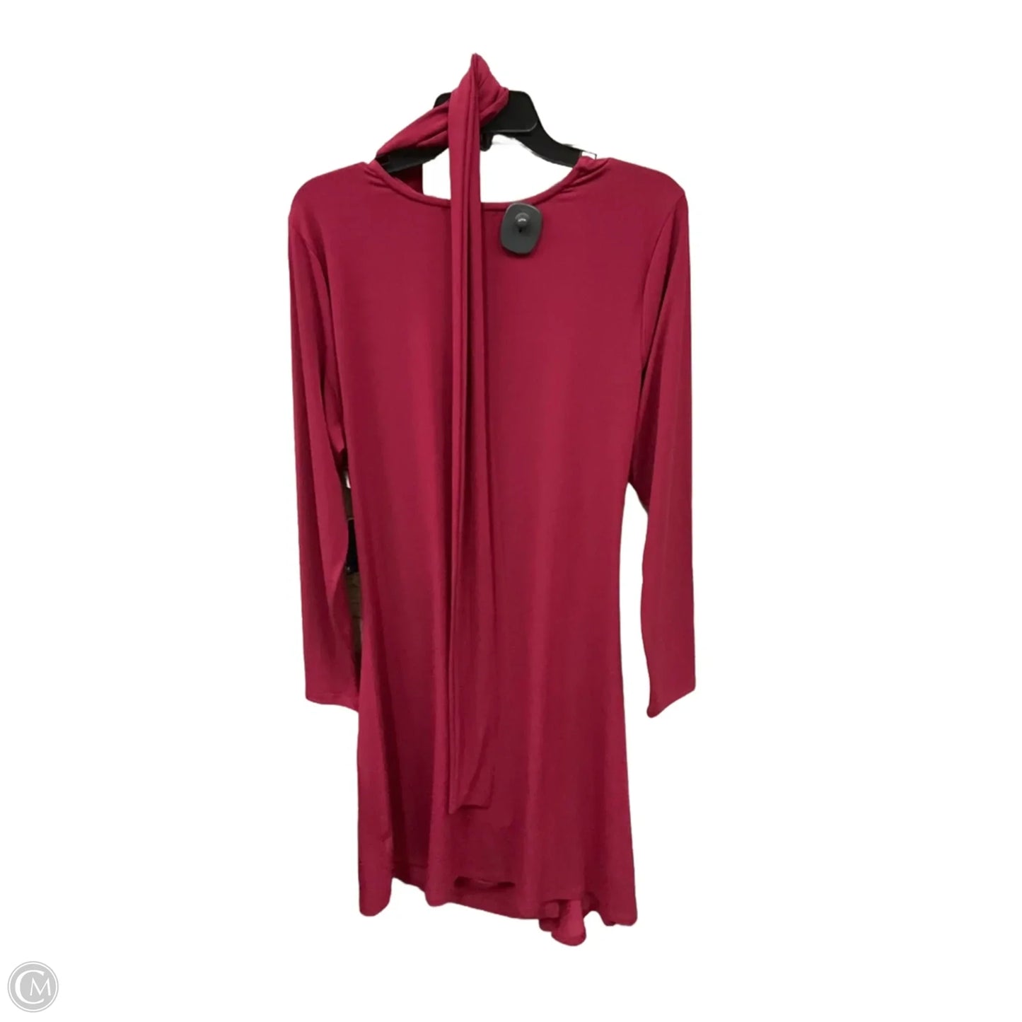 Dress Casual Midi By Eloquii In Maroon, Size: Xl