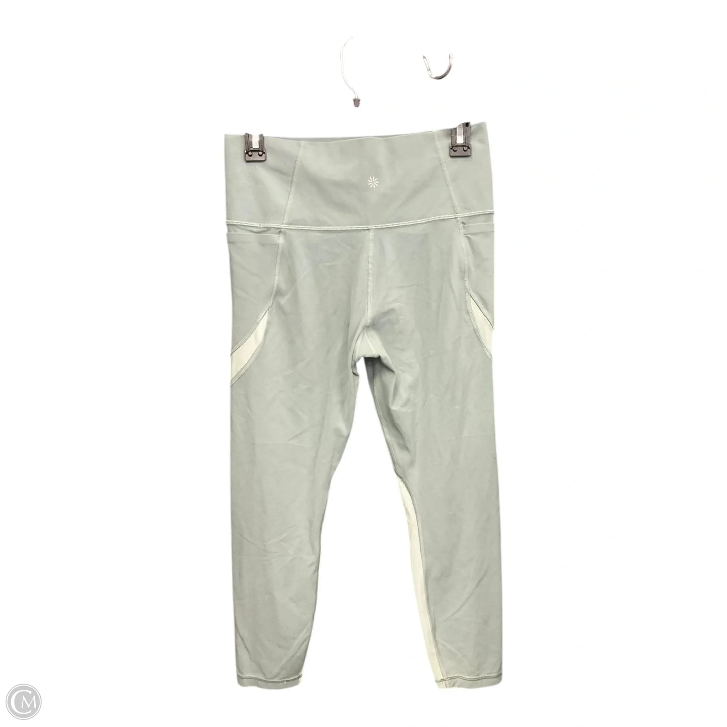 Athletic Leggings By Athleta In Green, Size: M