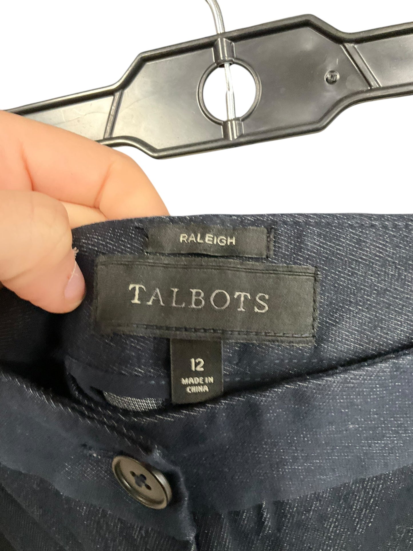 Jeans Flared By Talbots In Blue, Size: 12