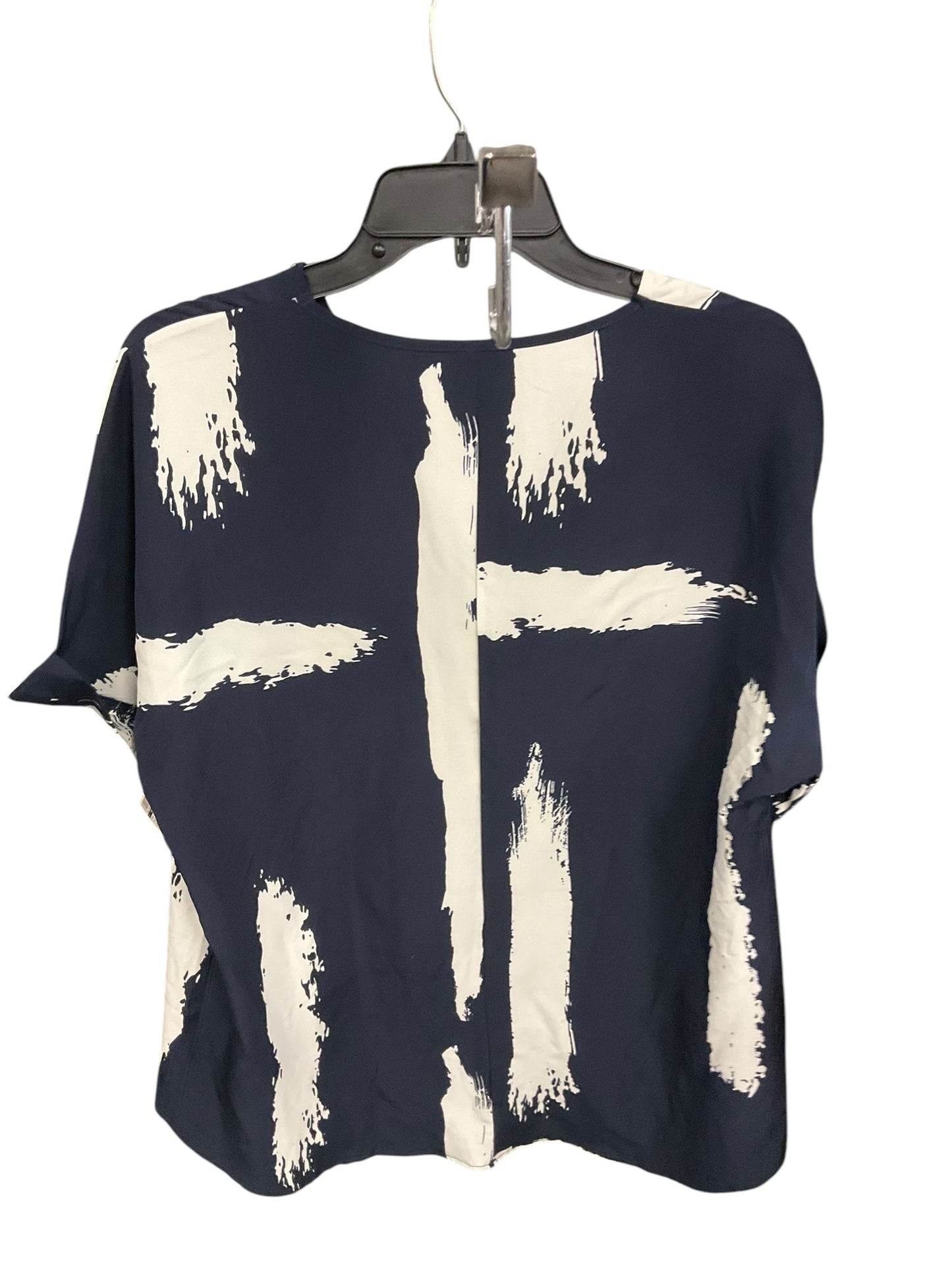 Top Short Sleeve By Clothes Mentor In Navy, Size: Xl