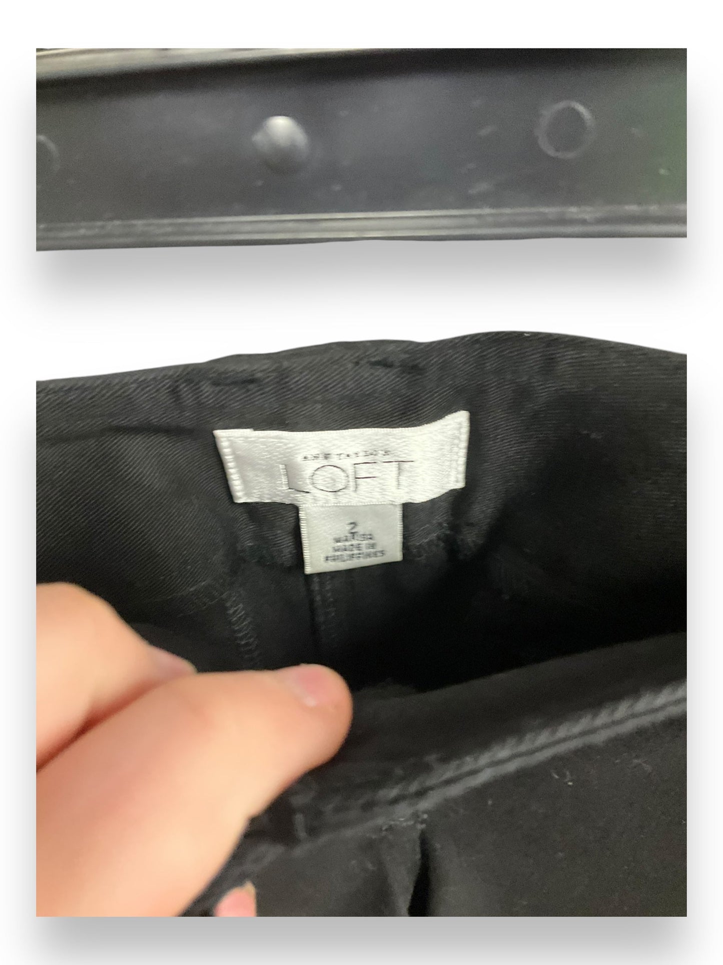 Pants Dress By Loft In Black, Size: 2