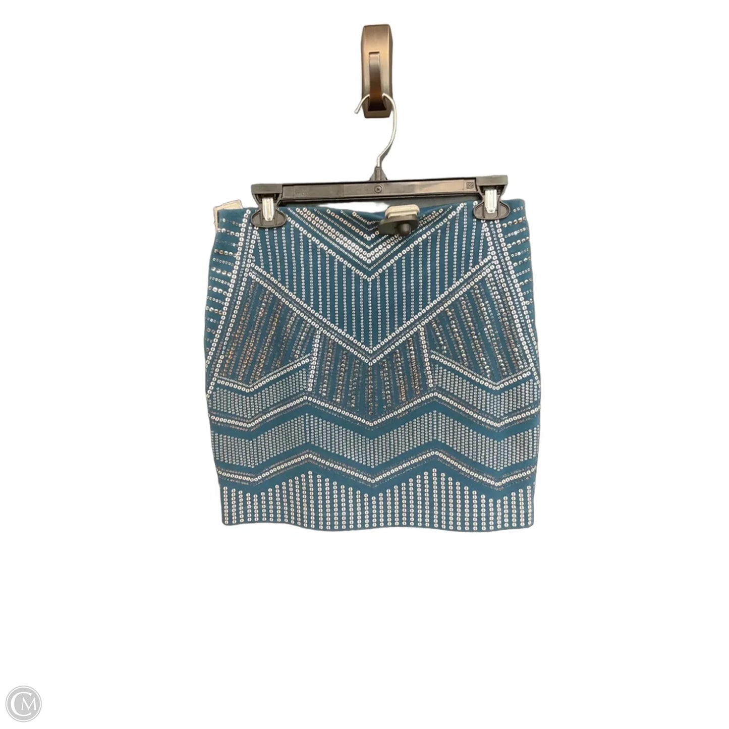 Skirt Mini & Short By Express In Teal, Size: S