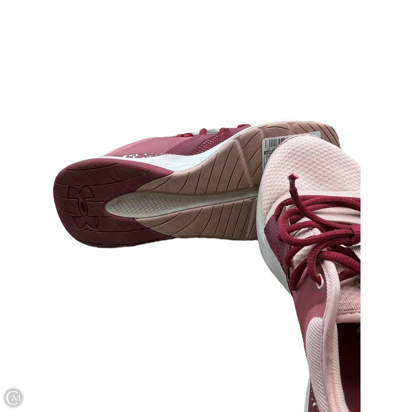 Shoes Sneakers By Under Armour In Pink, Size: 8.5