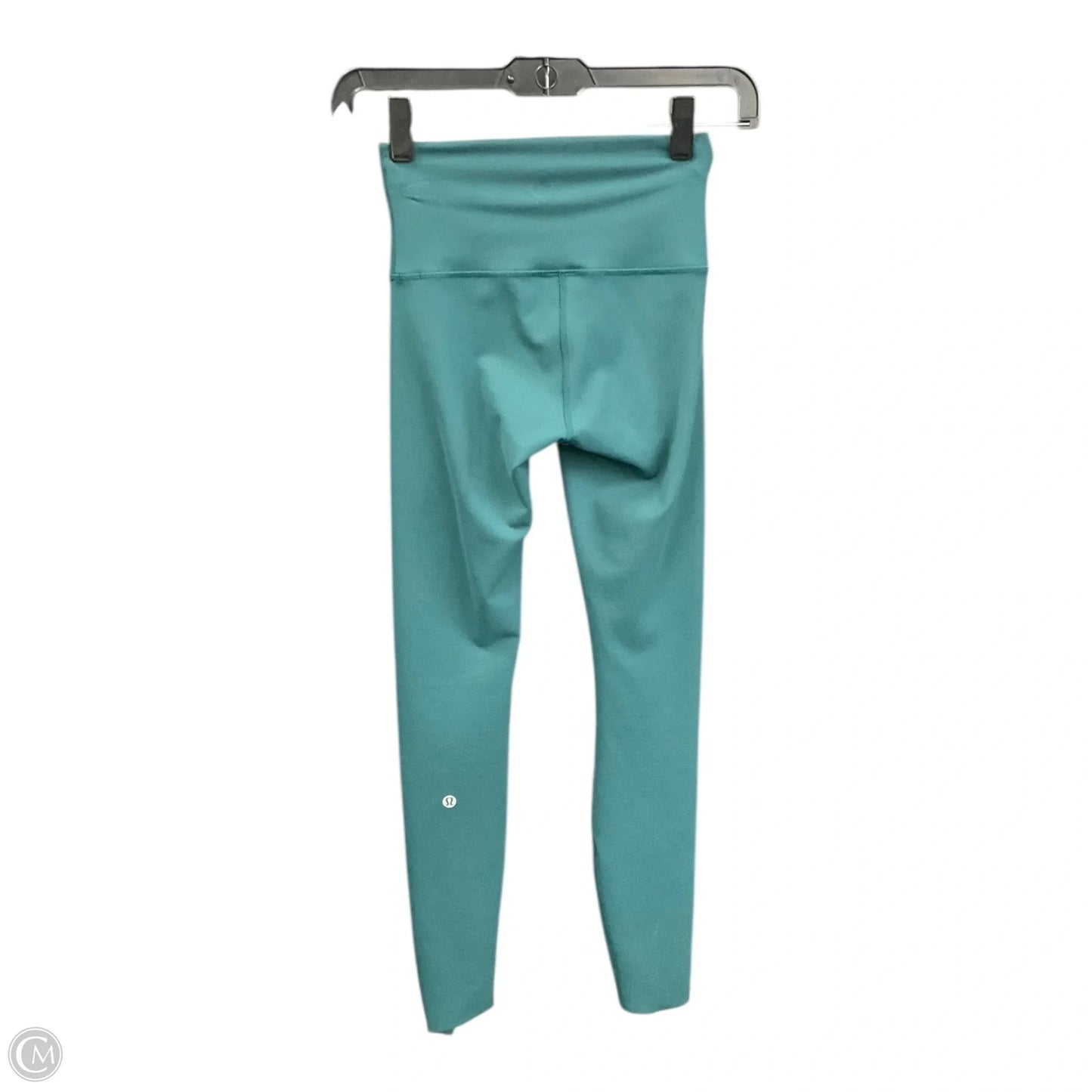 Athletic Leggings By Lululemon In Teal, Size: 2