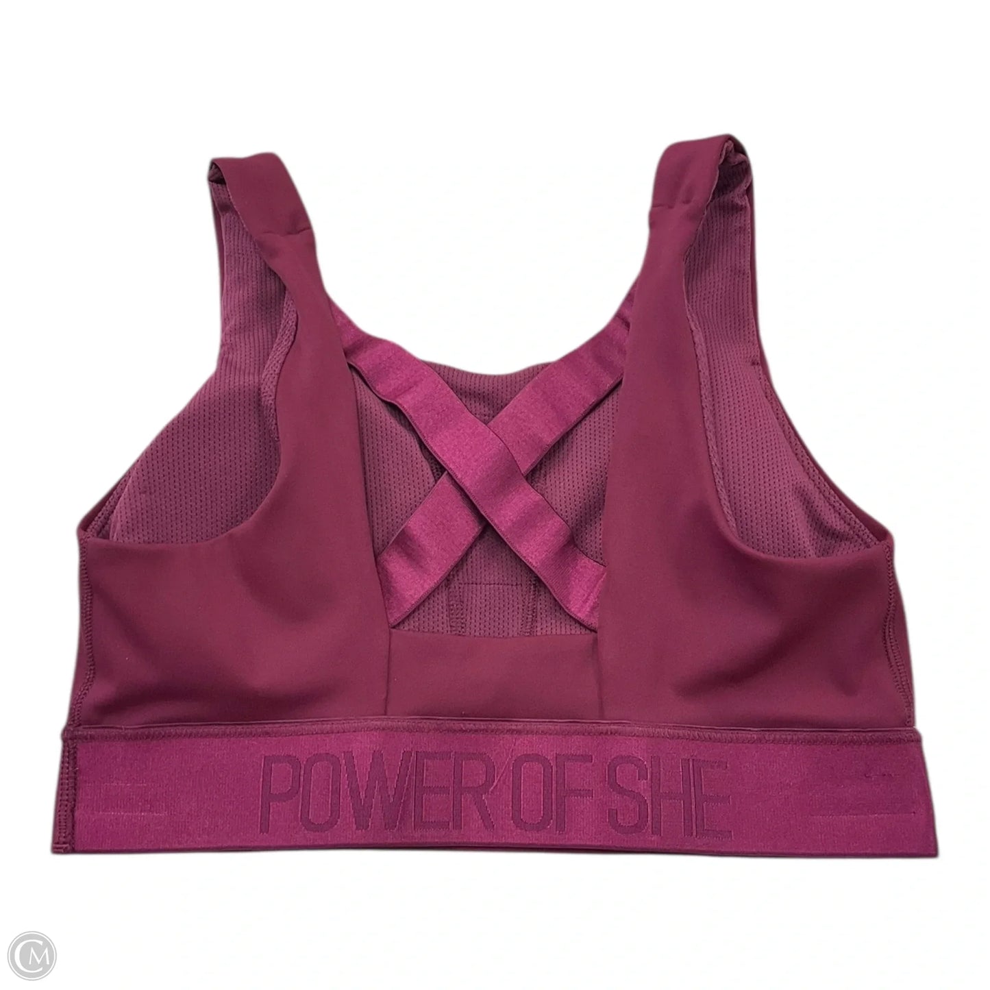Athletic Bra By Athleta In Maroon, Size: Xs