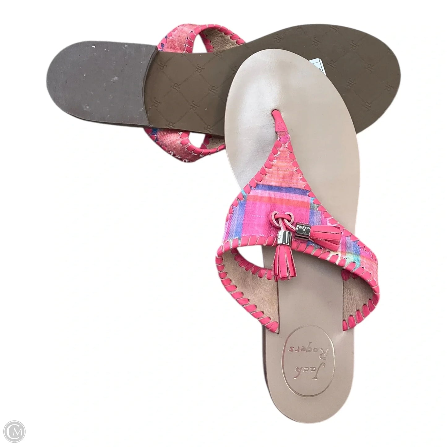 Sandals Flip Flops By Jack Rogers In Pink, Size: 8