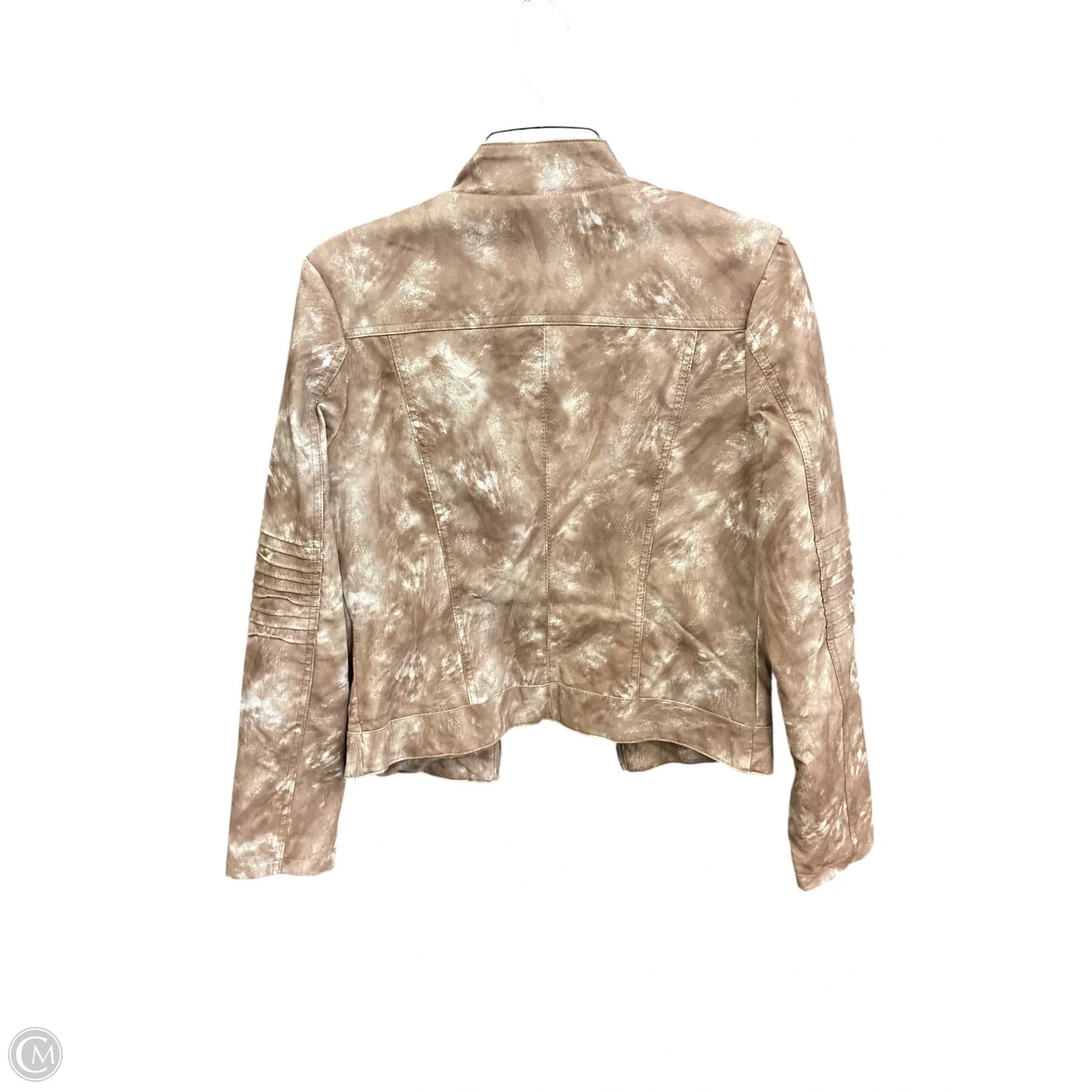 Jacket Other By Olivia Miller In Brown & Cream, Size: M