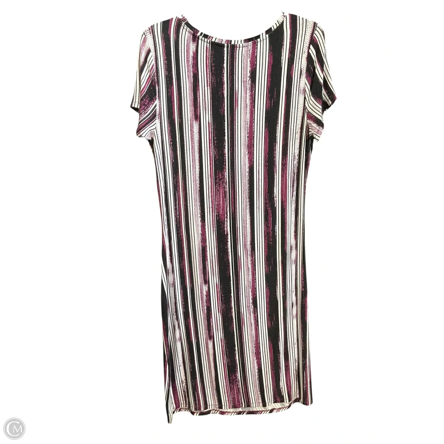 Dress Casual Midi By Jennifer Lopez In Purple, Size: L