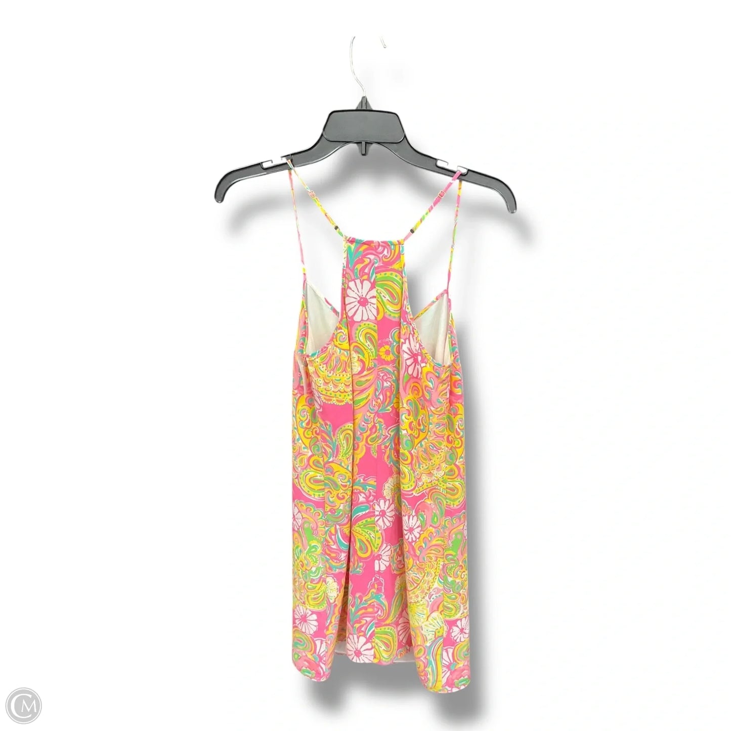 Dress Designer By Lilly Pulitzer In Pink & Yellow, Size: Xs