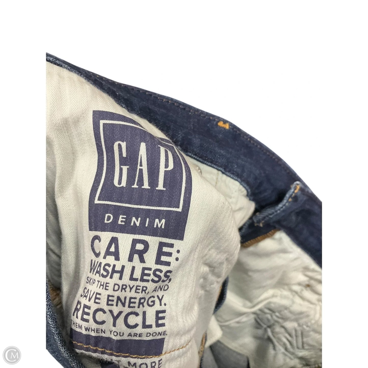 Jeans Flared By Gap In Blue Denim, Size: 20
