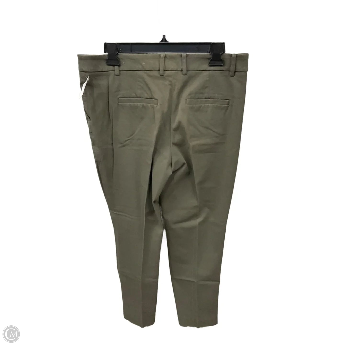 Pants Cropped By Chicos In Green, Size: 10