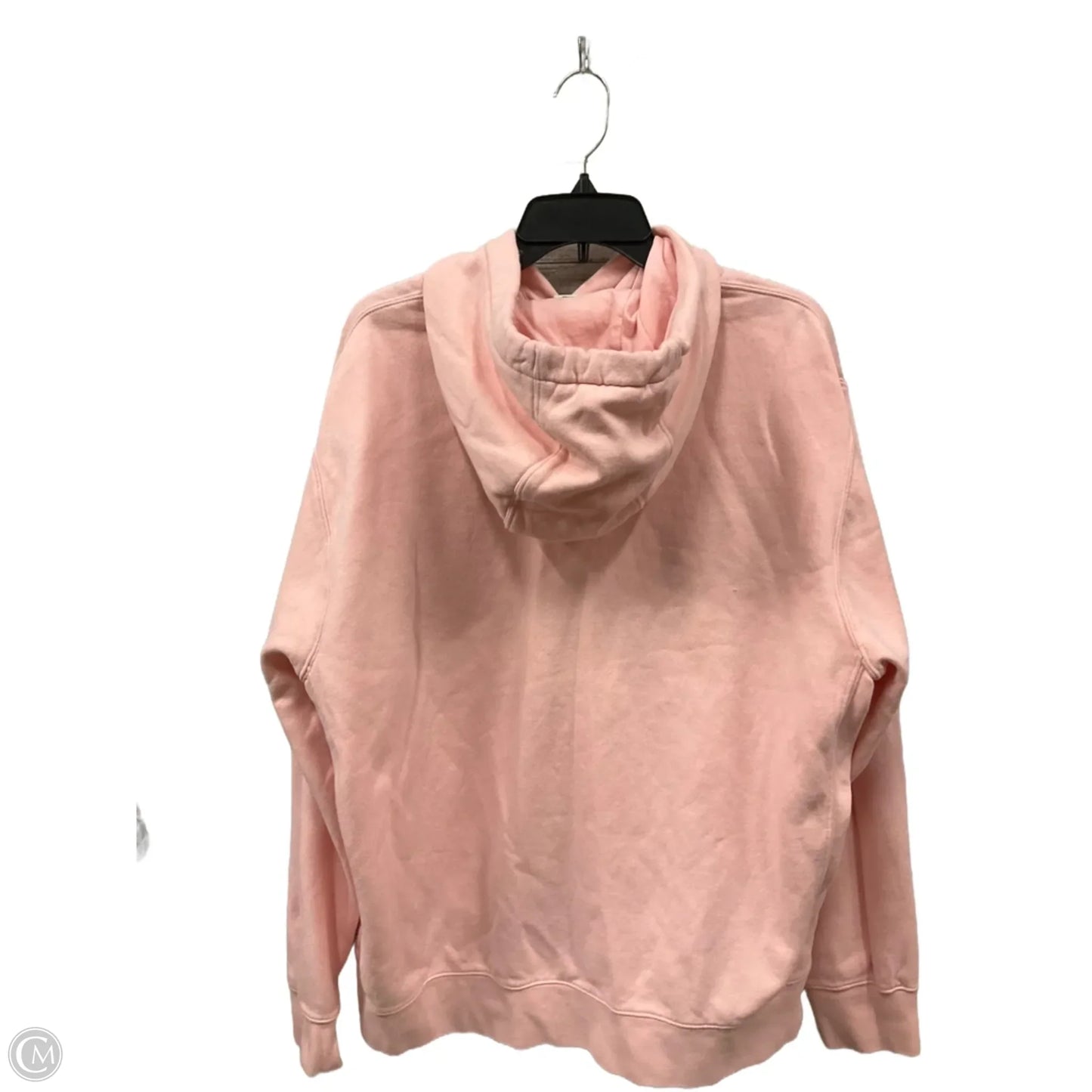 Sweatshirt Hoodie By Nike Apparel In Pink, Size: Xl