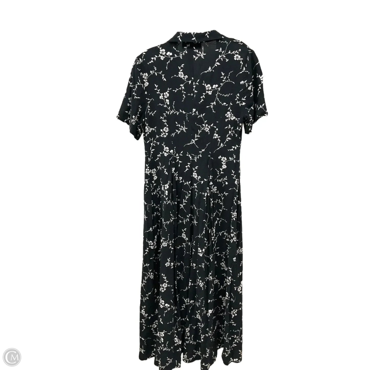 Dress Casual Maxi By Sag Harbor In Black, Size: M