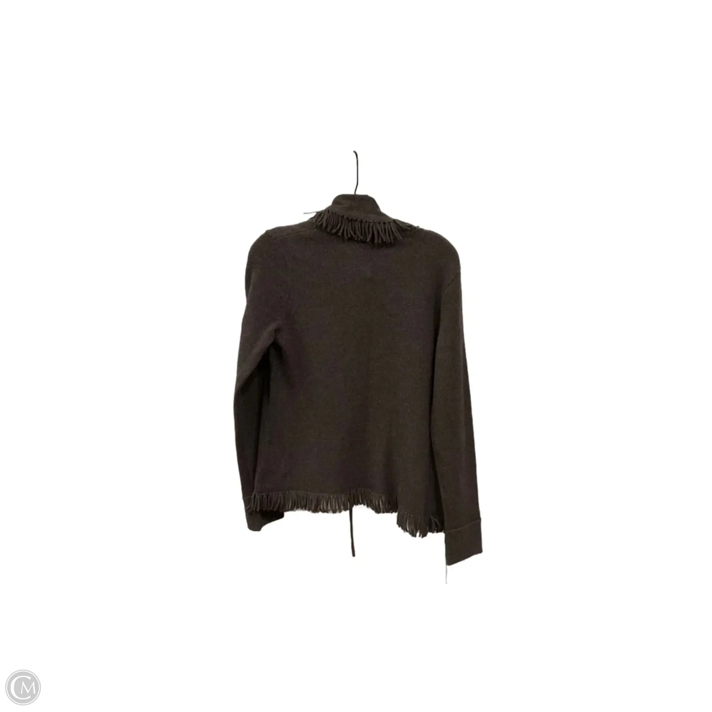 Sweater Cardigan Cashmere By Magaschoni In Brown, Size: M