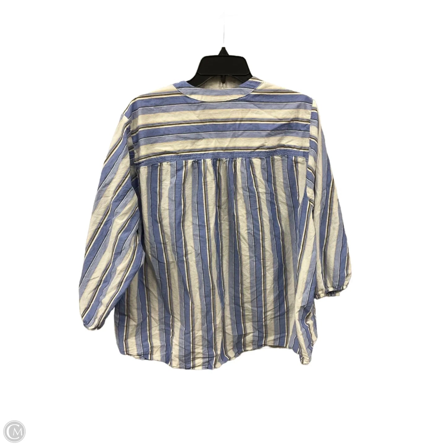 Top 3/4 Sleeve By Lane Bryant In Striped Pattern, Size: 4x