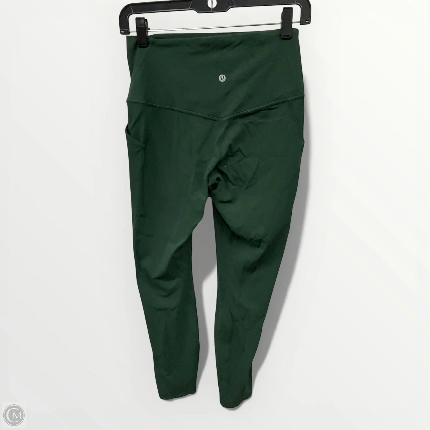 Athletic Leggings By Lululemon In Green, Size: M