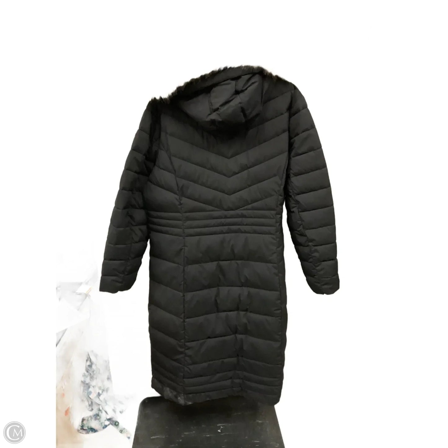 Coat Puffer & Quilted By Kate Landry In Black, Size: Xxl