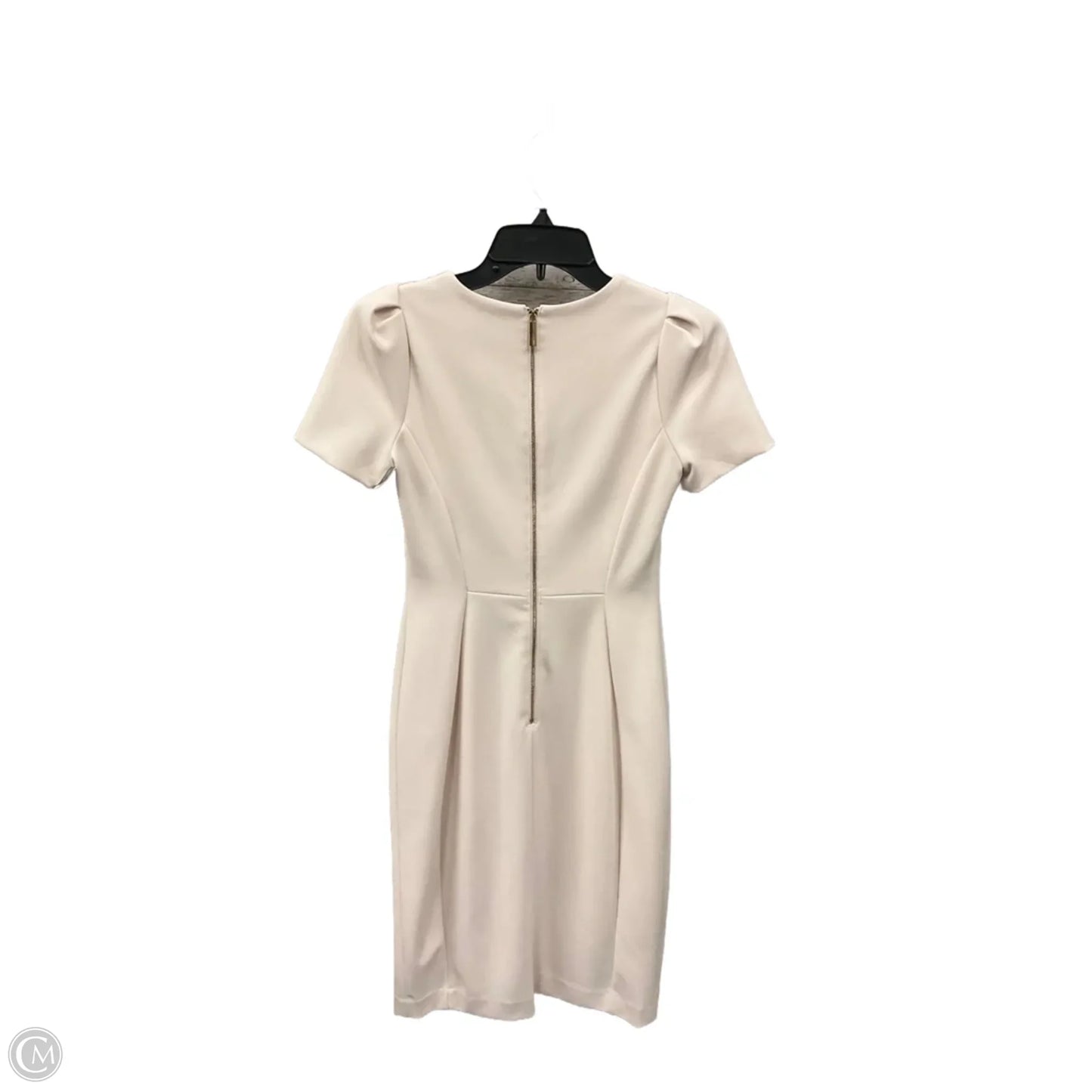 Dress Casual Midi By Calvin Klein In Pink, Size: Xs