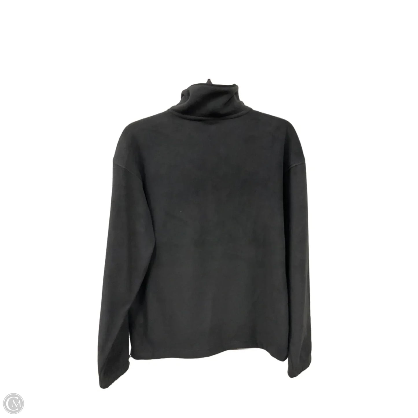 Athletic Top Long Sleeve Collar By H&m In Black, Size: Xs