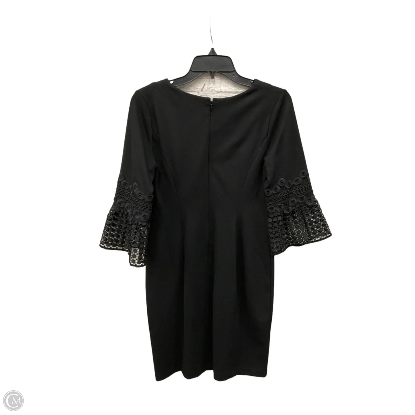 Dress Casual Midi By Talbots In Black, Size: Sp
