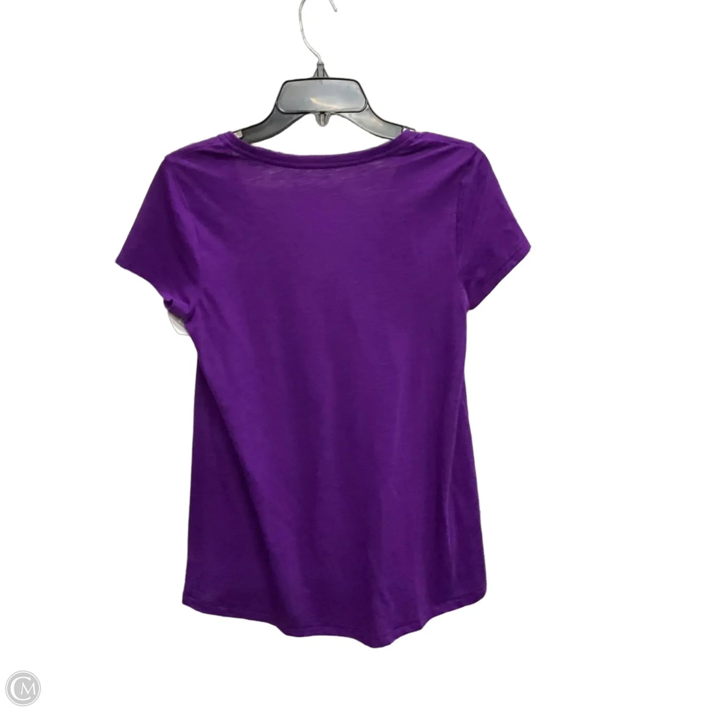 Top Short Sleeve Designer By Lilly Pulitzer In Purple, Size: Xs