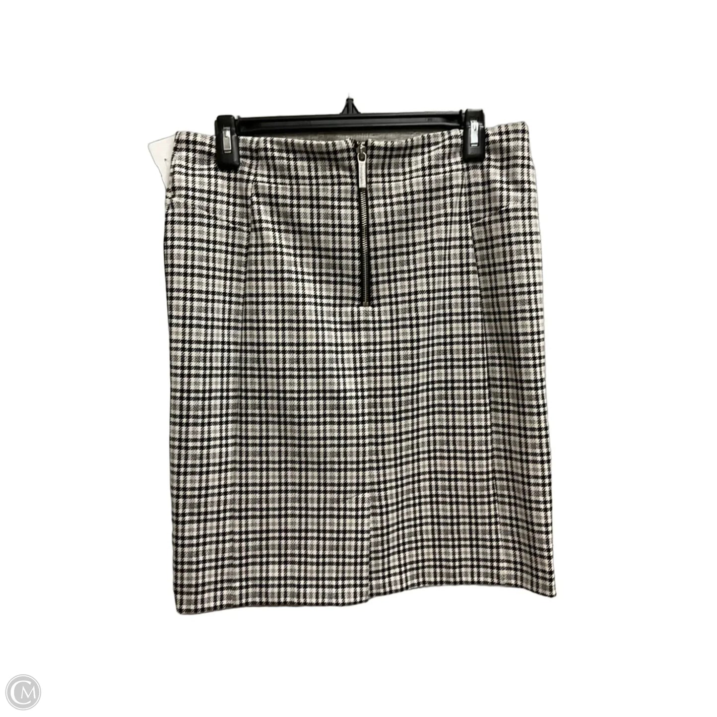 Skirt Midi By Michael By Michael Kors In Black & White, Size: 8