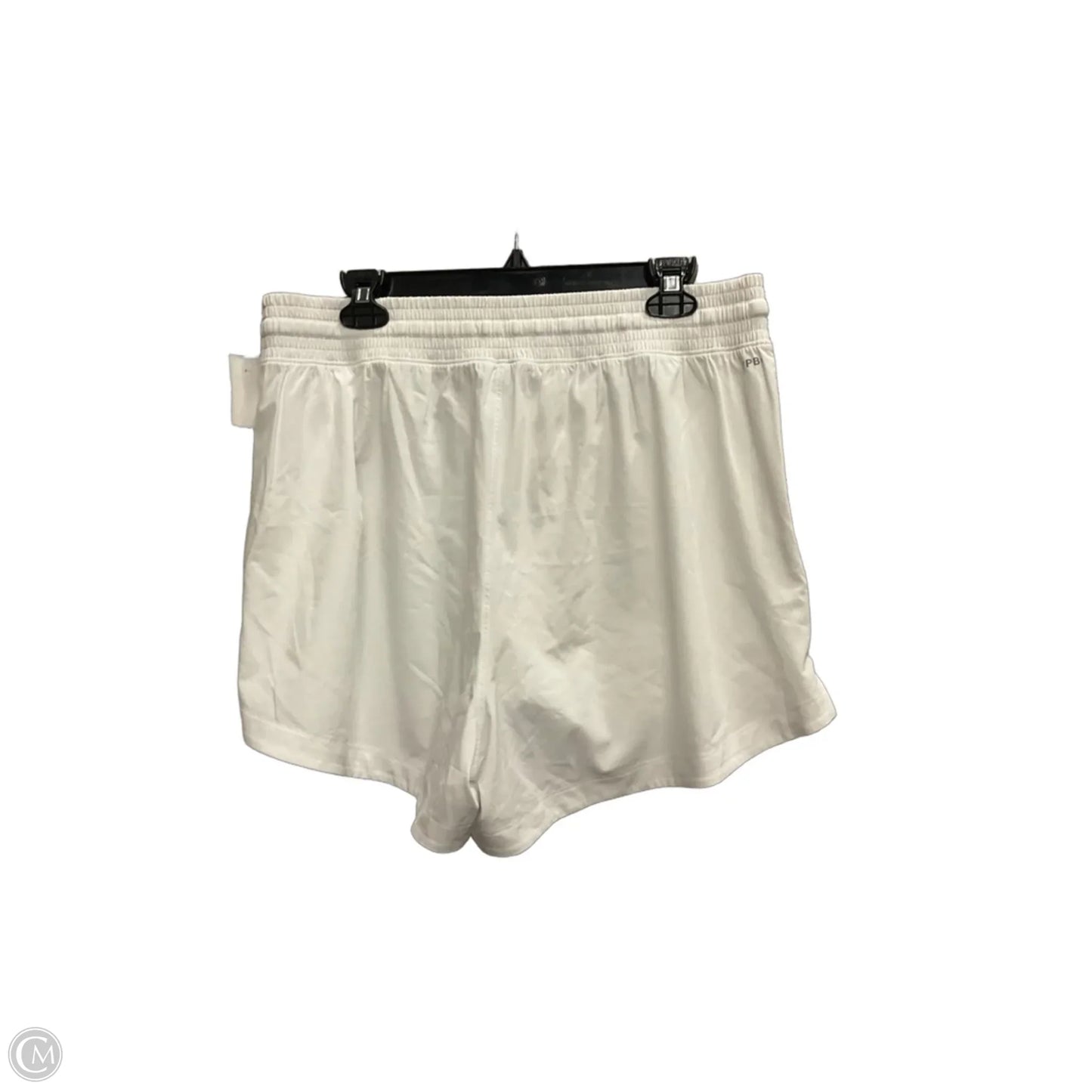 Athletic Shorts By Ypb In White, Size: Xl