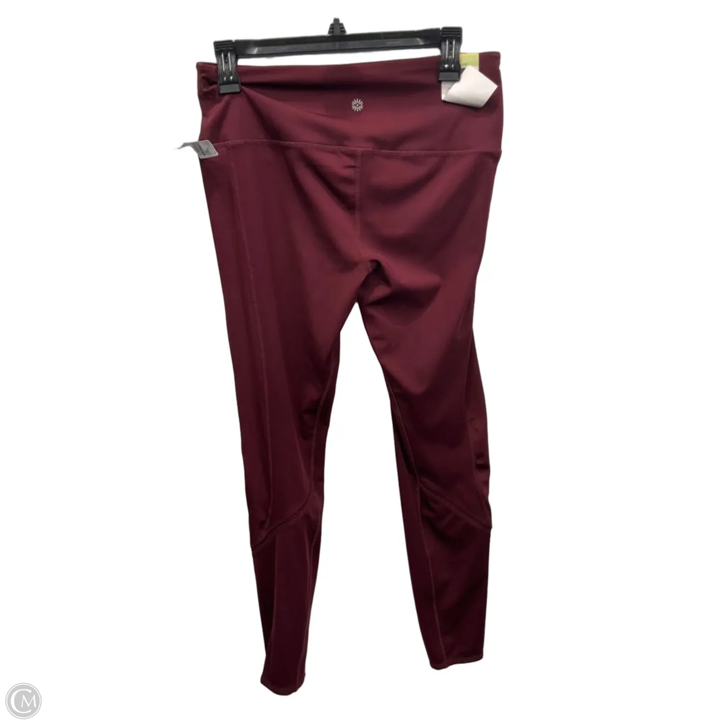 Athletic Leggings By Tangerine In Red, Size: M