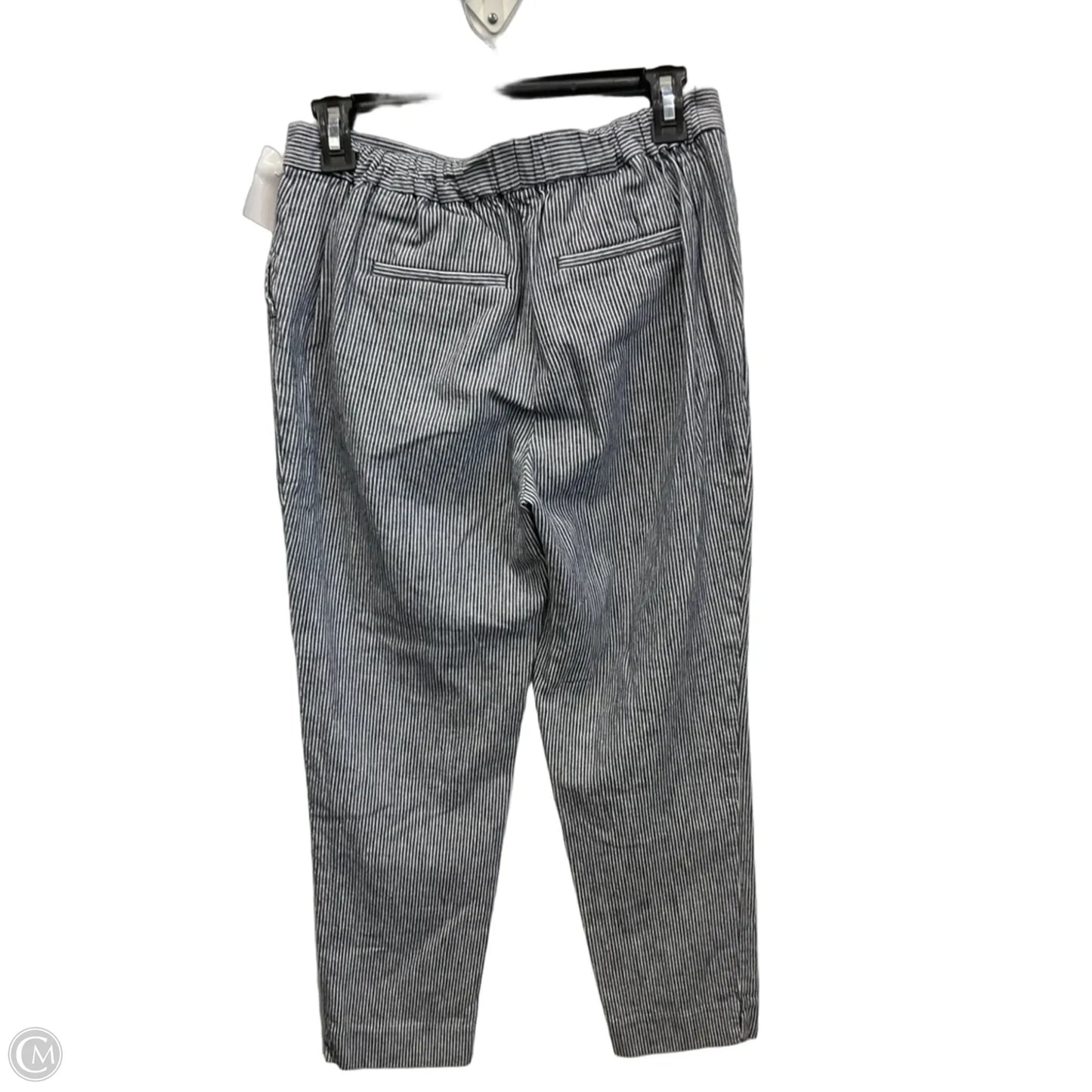 Pants Linen By Banana Republic In Striped Pattern, Size: 4