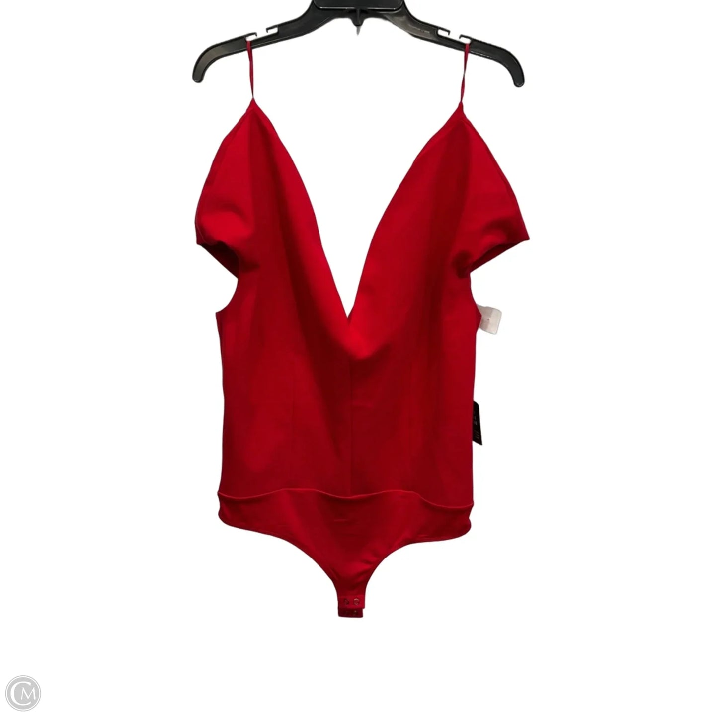 Bodysuit By Express In Red, Size: L