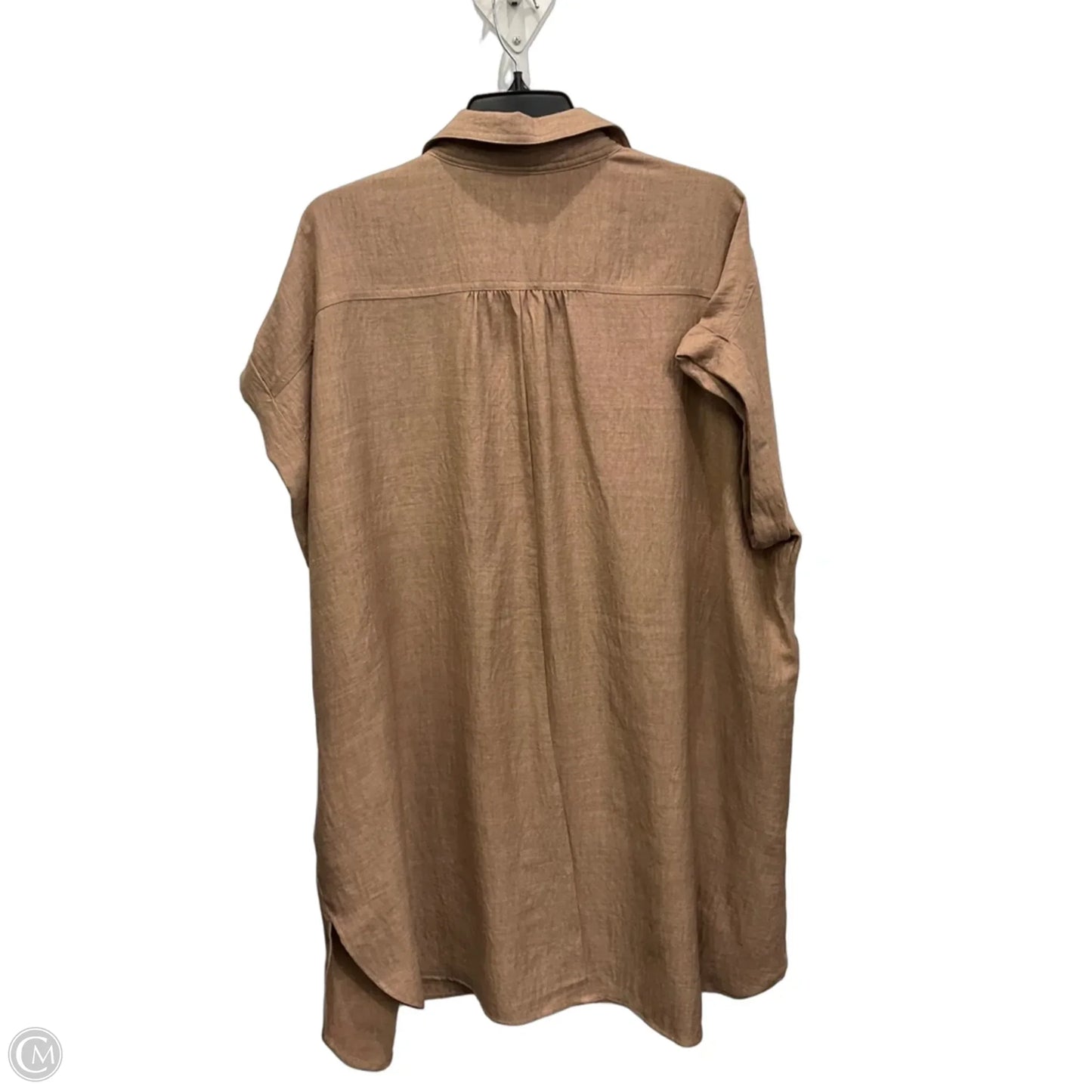 Dress Casual Midi By Max Studio In Brown, Size: 2x