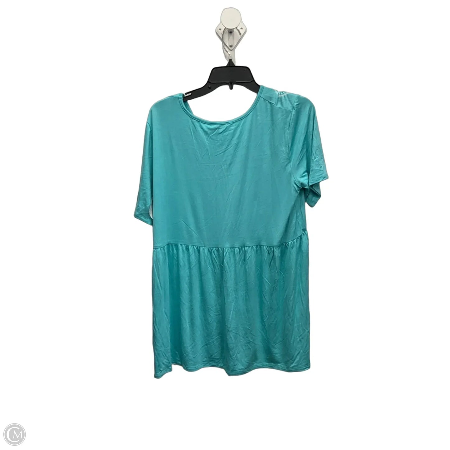 Top Short Sleeve By Heimish Usa In Blue, Size: L