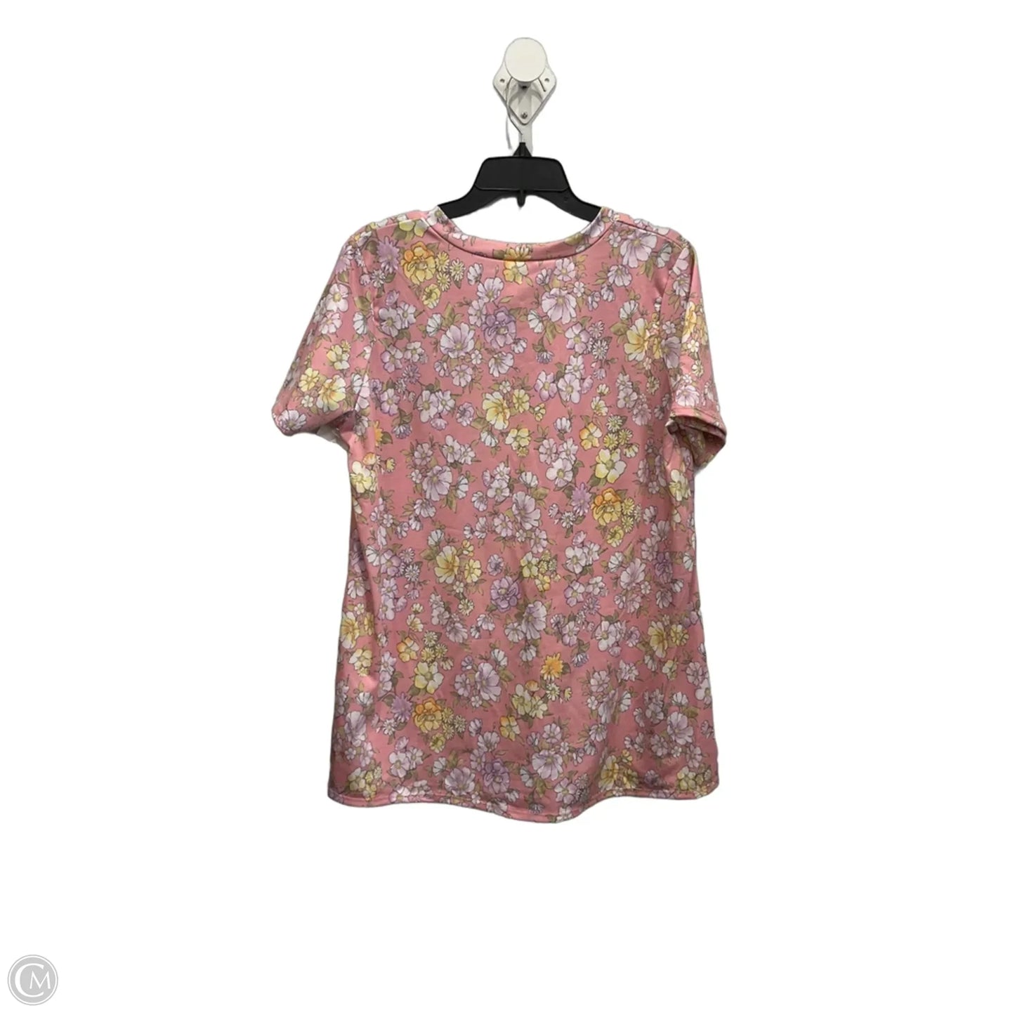 Top Short Sleeve By Heimish Usa In Floral Print, Size: Xl