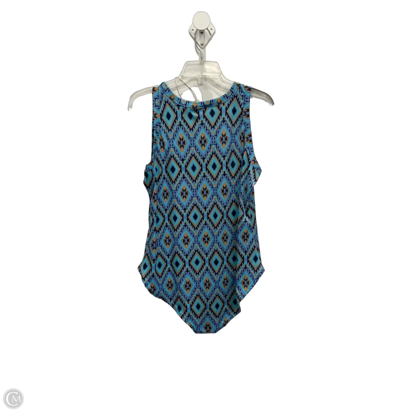 Top Sleeveless By Clothes Mentor In Blue, Size: Xl