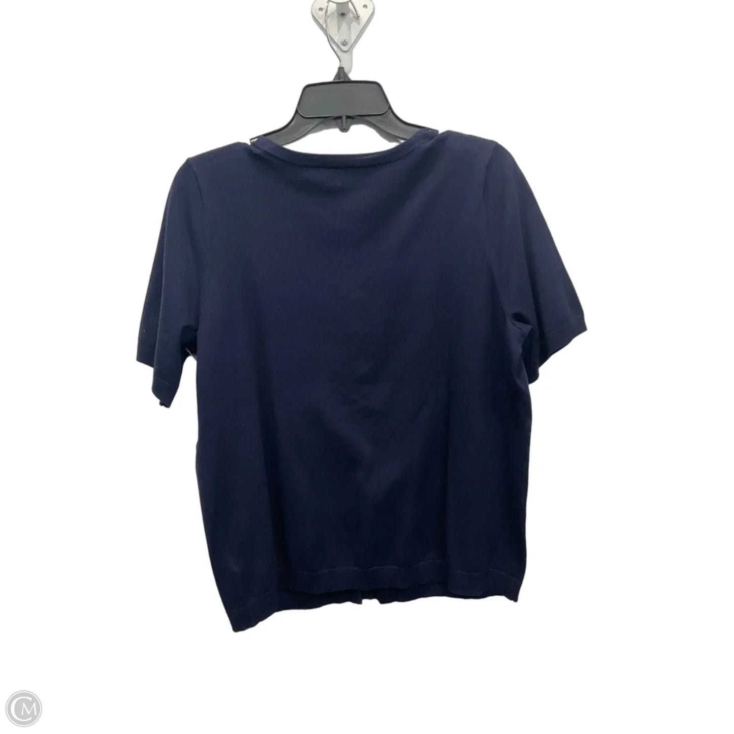 Cardigan By Talbots In Navy, Size: 1x
